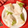100Pcs 5.5x8.5cm Small Nougat Candy Chinese New Year Snowflake Crispy Packaging Machine Sealing Bags