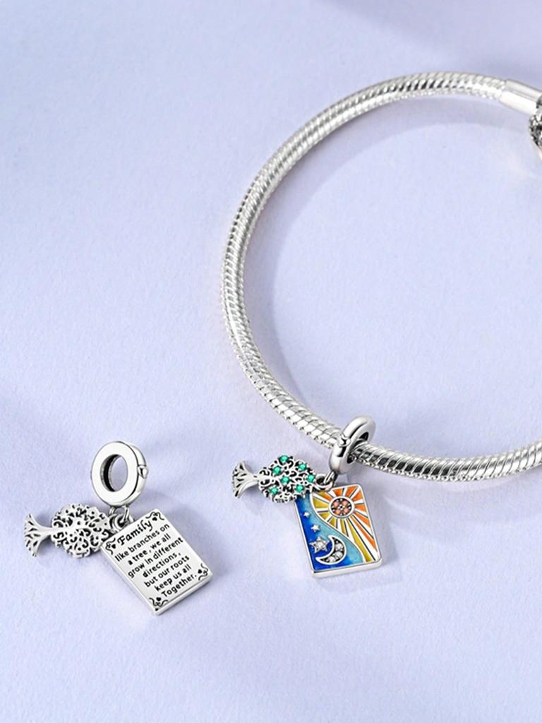 Charms Plata Balloon Cat Pumpkin Carriage Bead Charm Copper Plated Fit Copperoriginal Bracelet For Jewelry Making Diy Charm