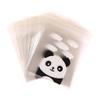 100Pcs/Pack Panda Decoration Self-Adhesive Cookies Bag Wedding Candy Bags