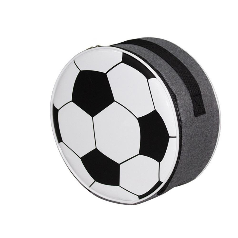 Oxford Cloth Football Lunch Bag Large Capacity Thermal Beer Bag Durable Soccer Lunch Bag Camping