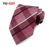3.15" Fashion Striped PaisleyTies Mens Plaid Flower Necktie for Wedding