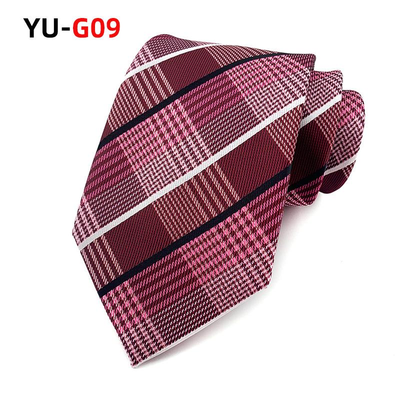 3.15" Fashion Striped PaisleyTies Mens Plaid Flower Necktie for Wedding