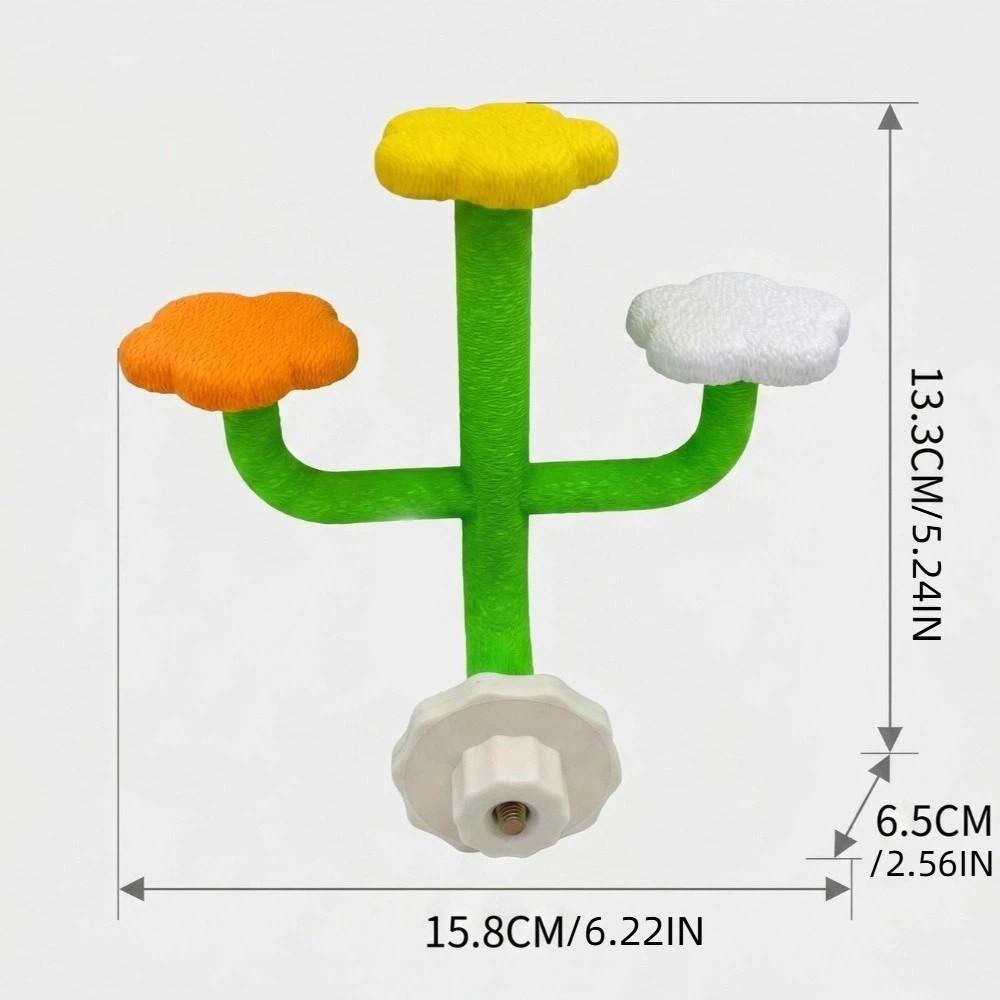 Wear Resistant Bird Cage Platform Space Saving Parrot Training Platform for Small Birds