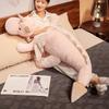 1 adet 70-150cm Dev Beyaz Ejderha Peluş Oyuncak Unicorn Boynuzlu Uçan Kanatlar Ejderhalar Dinozorlar Kucaklama Yastık Dinozorlar Uyku Hediyesi