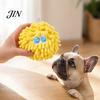 Interactive Pet Toy Squeaky Mop Ball Dog Toy, Plush Chew for Teeth Cleaning, Small Toys Self-Play Boredom Relief Medium Dogs Bite Resistant