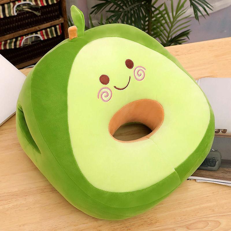 

Оптовая продажа мультяшной куклы, подушка-рукавица, плюшевая игрушка, перерыв на обед, можно вздремнуть, обнимашки медведя 35 * 30cm авокадо