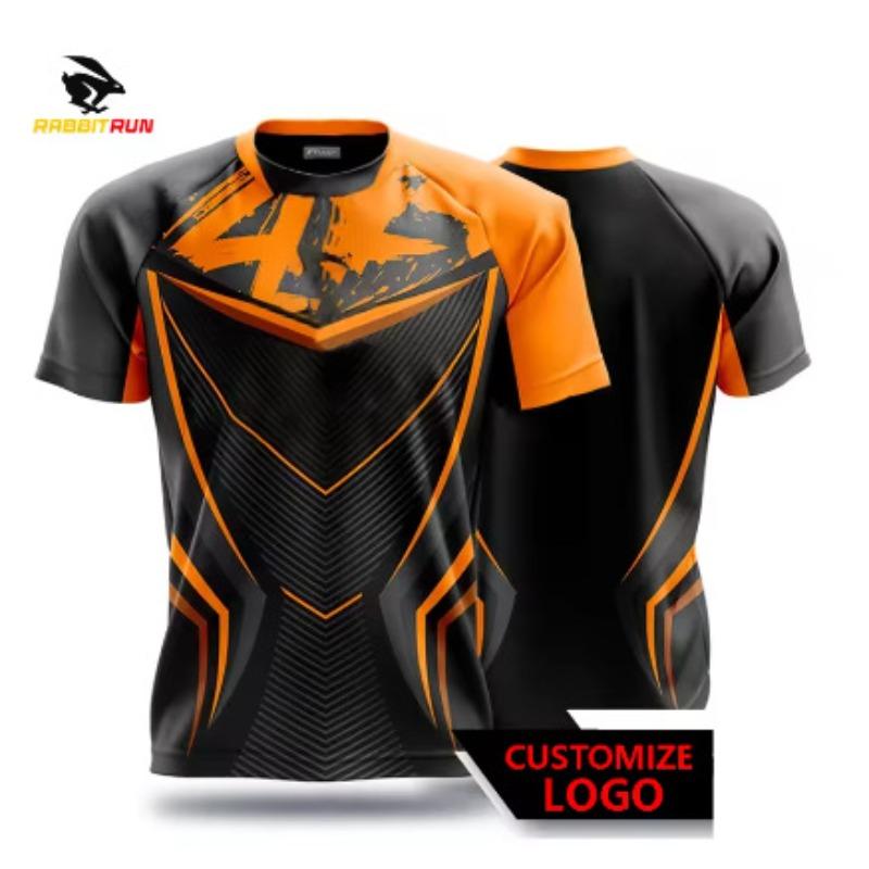 Fashion Printed Loose Short Sleeve Casual Top Crew Neck T-Shirts Men’s