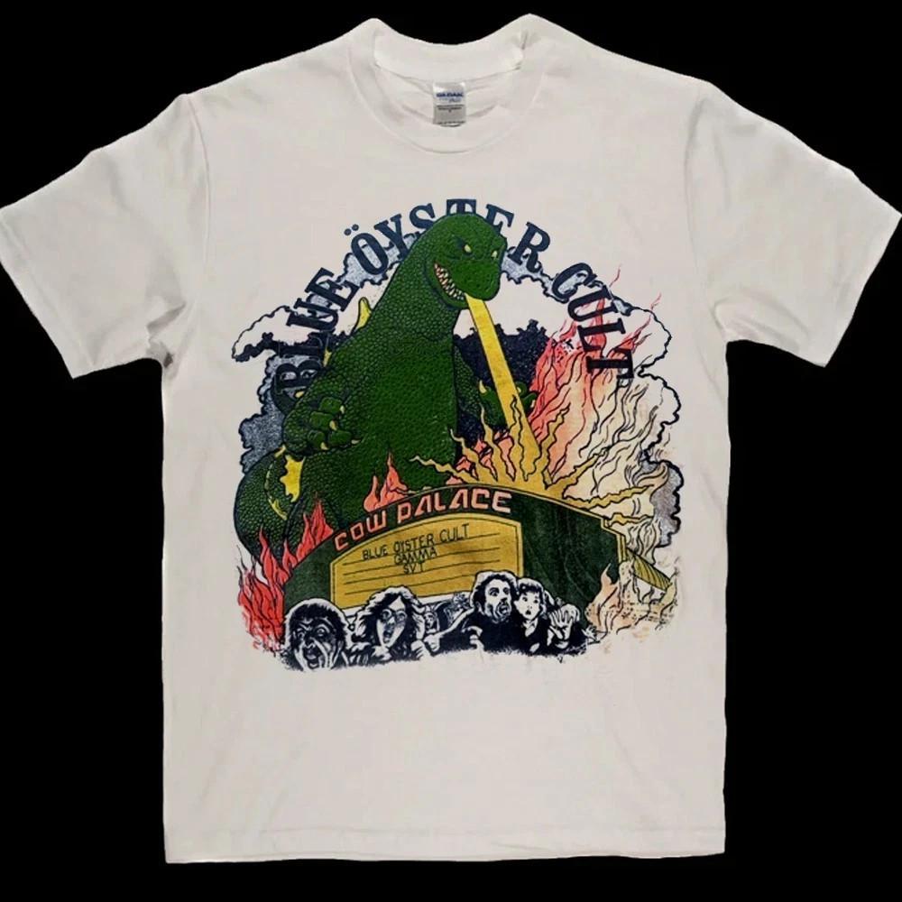 

Vintage Rare 1979 Blue Öyster Cult Godzilla Reprinted Cotton Unisex Tshirt M