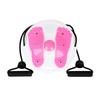 Fitness Home Dish the Board Disk Trimmer Double Waist Twist Twisting Disc for Waist Black