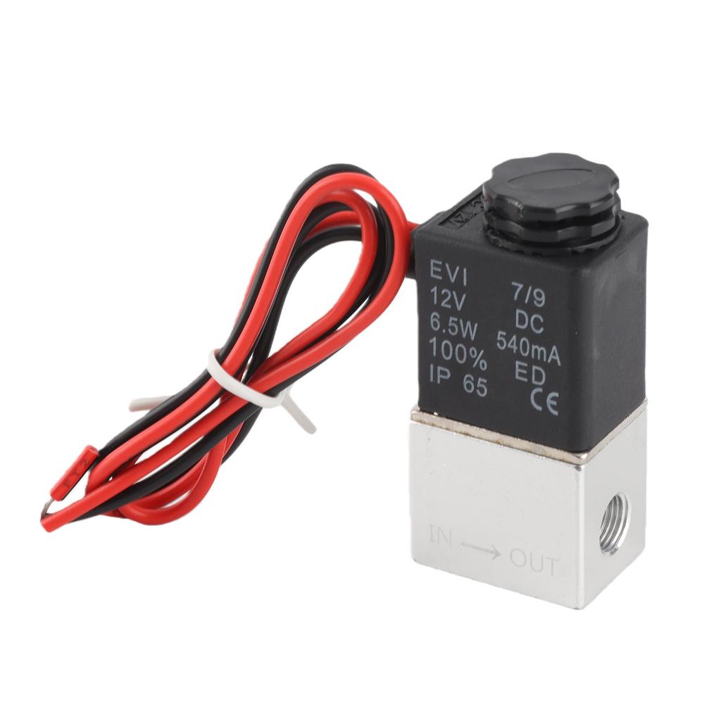 Macchinari Industriali Attrezzature Attrezzature Macchinari per Servizi Pesanti Utensili Industriali Valvola Solenoide a 2 Vie Normalmente Chiusa 1Celsius8 NPT 12V per Gas W
