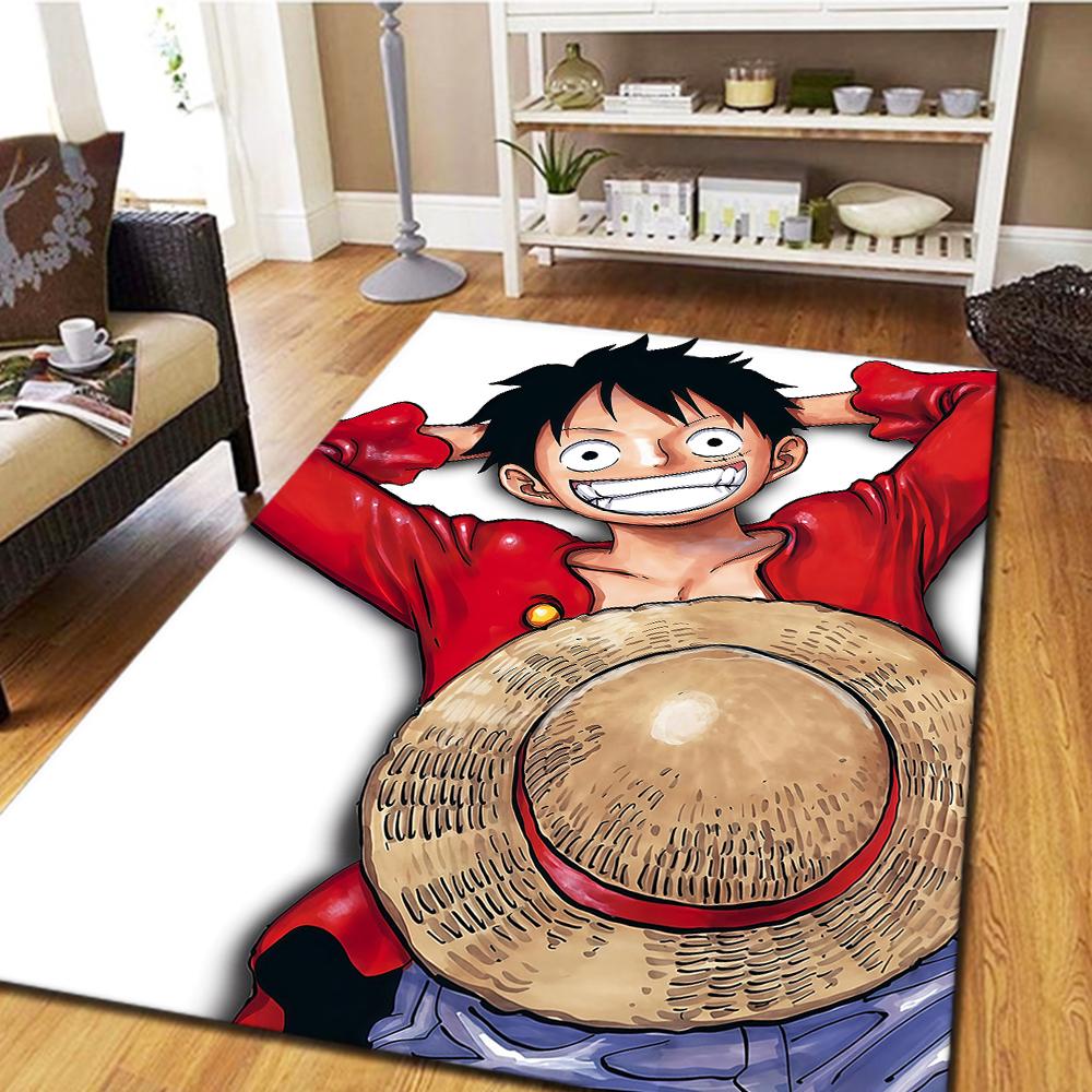 

Luffy D Floor Carpet, Cool Movie Themed Mat, Digital Printed Rug for Home Bedroom Decor, Play Mat -HYQ20 60x90cm