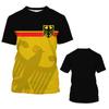 Germany National Flag Pattern Men's T Shirt Summer Breathable Material Quick Dry Tees Fashion Round Neck Oversized Short Sleeve