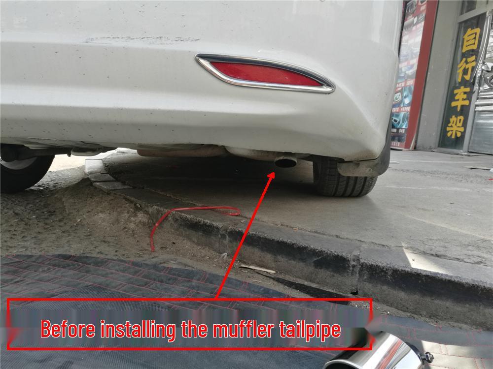 Fits 2011-2014 Sonata: Tailpipe, Muffler & Exhaust Kit for Eighth-Gen Sonata Modification.