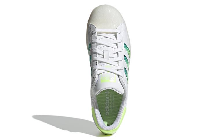 Adidas Originals Superstar 'White Yellow Green' Women's GW4909