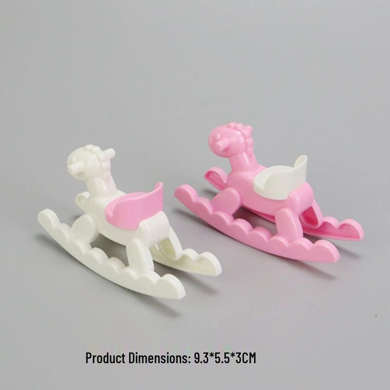 Large Playhouse Dollhouse: Double-Layer Princess Bed & Nursery Ornament for Girls' Rooms