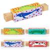 Rotating Wooden Puzzle Block Educational Toy Toddler Puzzles Imagination Games