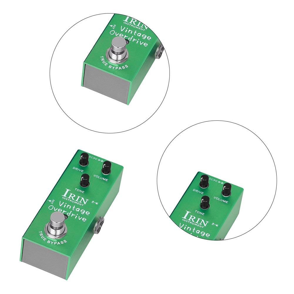 Metal Guitar Effect Pedal Analog Chorus/Analog Delay/Tremolo/Vintage Phase/Classic Flanger/Distortion Effect Pedal