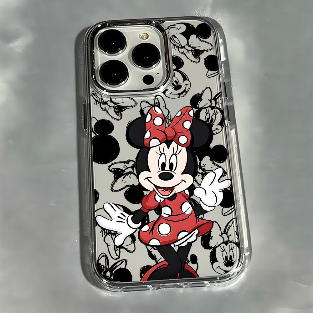 

Graffiti M-Mickey Minnies Phone Case for Samsung Galaxy S25 S24 S23 S22 S21 S20 Note20 FE Ultra Edge Plus 4G 5G Transparent Samsung S24 FE 5G
