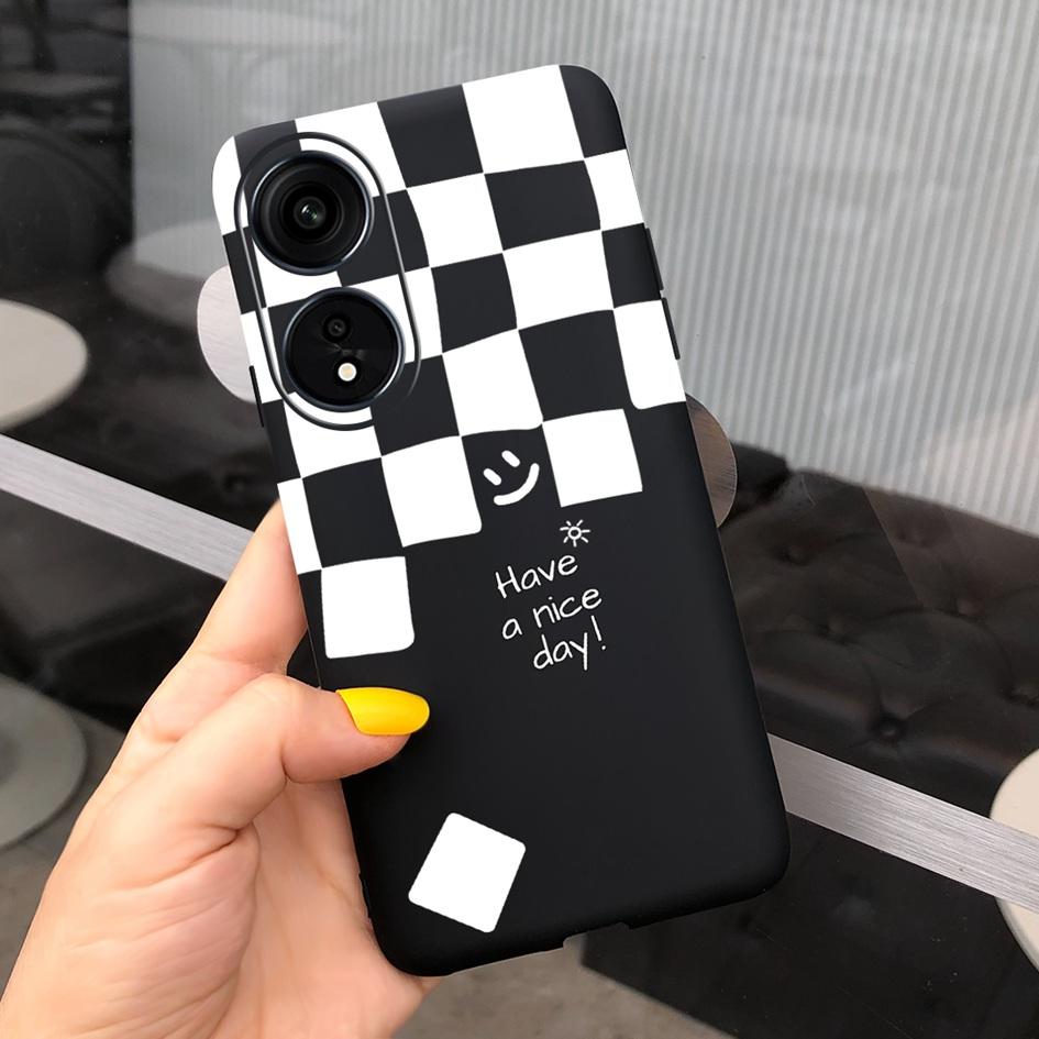 Für OPPO Reno8 T 5G Hülle Cover OPPO A78 Leopard Handyhülle Niedliche Kuh Weiche Rückseite Für OPPO Reno 8T 5G A 78 OPPOA78 A1 Pro Hülle