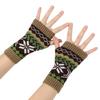 Teens Girl Colorful Christmas Gloves Decorative Oversleeves Women Accessories
