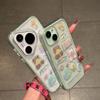 Mushroom Bear for IPhone 16 ProMax for Apple Phone Case 15/13/1 2/14 Full Pack Soft Cover