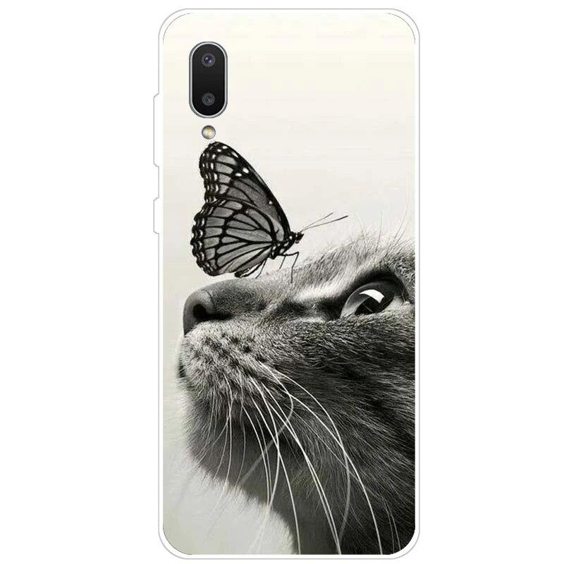 For Samsung Galaxy M02 Case Shockproof Soft Silicone TPU New Back Cover For Samsung M02 Phone Cases M 02 M022F 2021 Cute Cartoon
