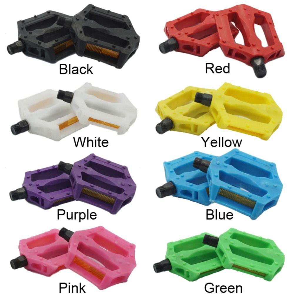 1 Pair Accessories Mountain Bike Pedals Standard Bike Foot Plat Cycling Pedaling  Outdoor&Sports