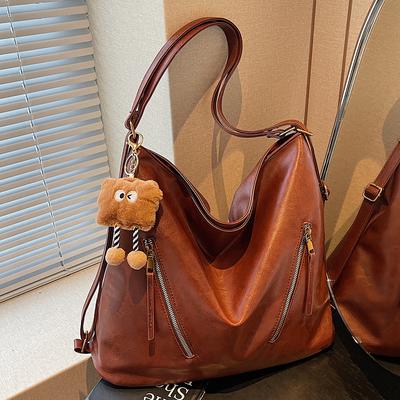Tote Bag Women's Large-capacity New Fashion Single Shoulder Crossbody Multi-functional Backpack