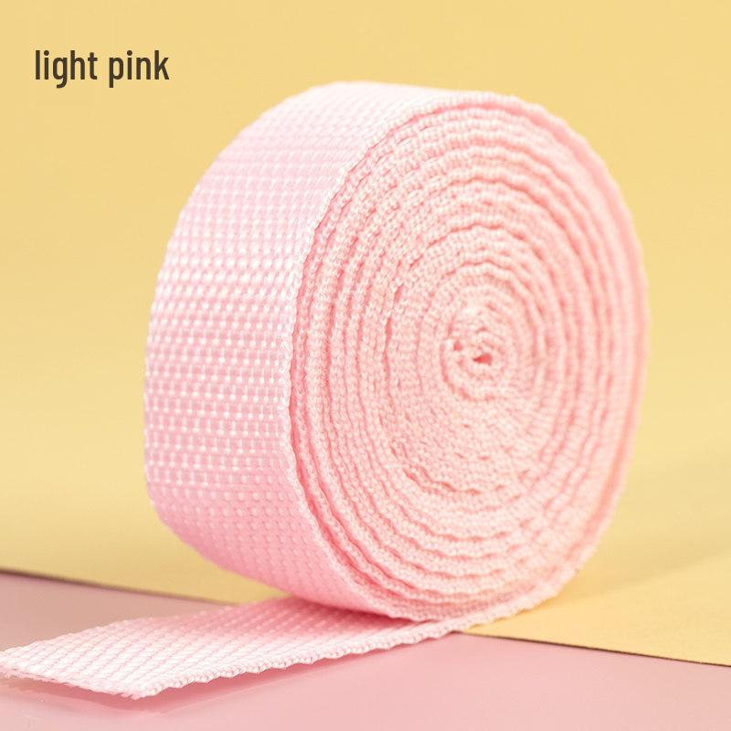 2.5 cm Colored Polypropylene & Nylon Webbing Backpack Strap | Flat Ribbon Handmade Accessories
