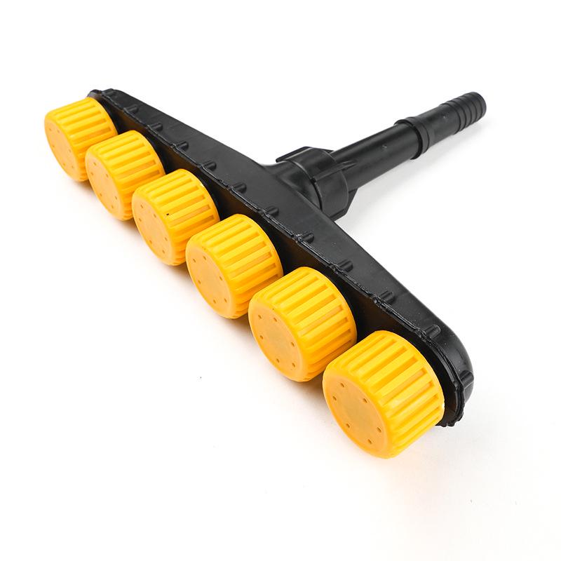 6-Head Multi-Hole Garden Sprinkler Nozzle for Watering Vegetables & Flowers