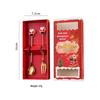 ZISIZ Santa Claus Christmas Coffee Spoon & Fork Gift Set