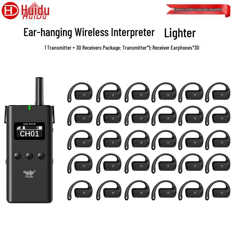 HuiDu E-601 2.4G Wireless Conference Tour Guide System (CN Version)