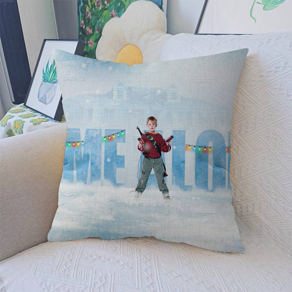 Classic Mocie H-Home Alones Pillow Cover Sofa Cushion Cover Home Room Decoration Children Gift