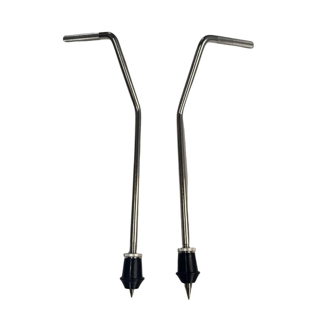Metal Tom Drum Legs and Curved Rod Supports for Rack Drums