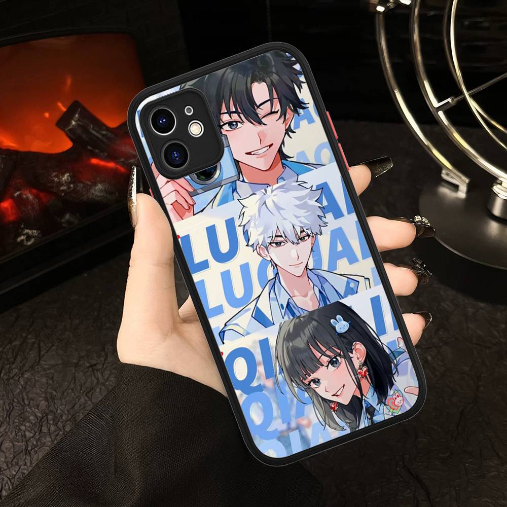 Popular Anime L-Link-Click Phone Case For IPhone 16 15 14 Plus 15 13 12 11 Pro Max X XS MAX Matte Cover
