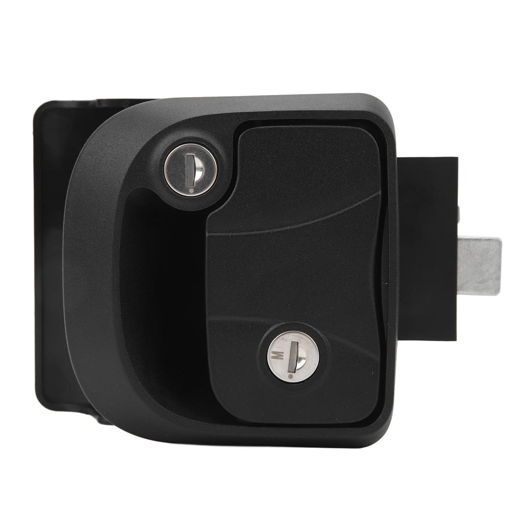 Mechanical RV Door Latch Paddle Entry Door Lock Latch Replacement for Campers 5th Wheel Trailers