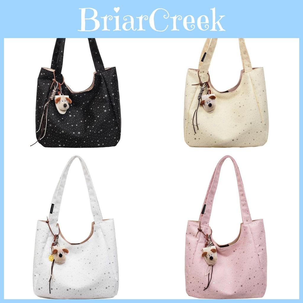 Crossborder Fashion Canvas Handbag For Daily Casual Use With Polka Dot Design