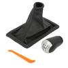 Manual Transmission Shifter Boot Cover with 5 Speed Gear Shift Knob 8R3Z7277AA for Ford Mustang 05-09 5R3Z-7213-BAA 7R3Z-7277-AD