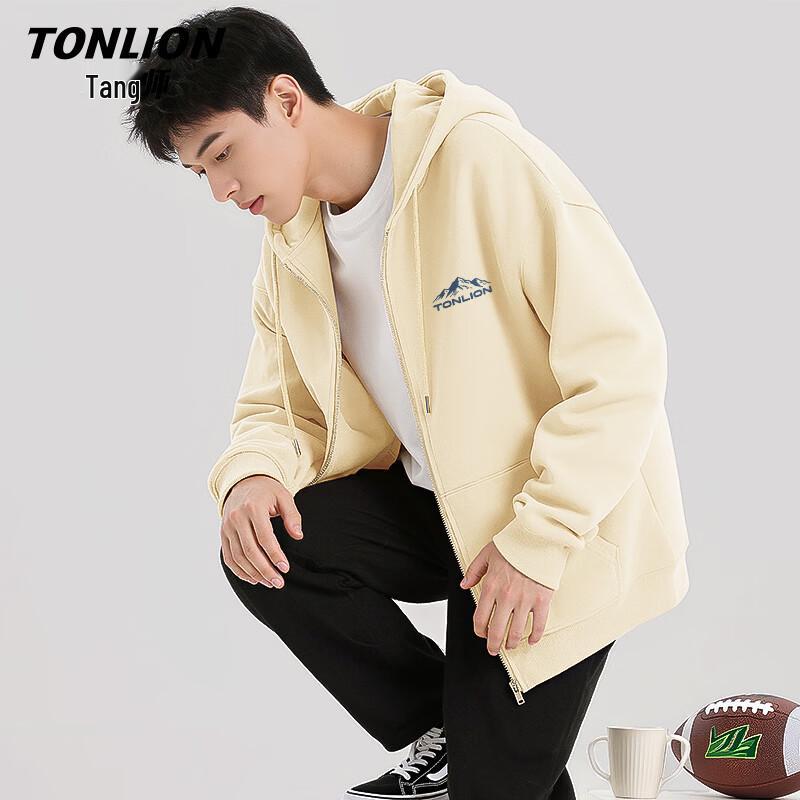 TonLion Men s Casual Hooded Sweatshirt 3XL
