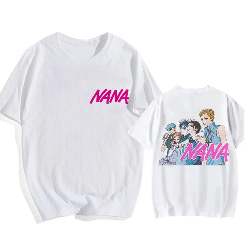 Pánské Dámské Vtipné Tričko Nana Osaki Goth Manga Tričko Black Stones Grafické Topy Móda Hip Hop Y2k Tričko Streetwear Oblečení