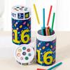 Wooden Color Sorting Bucket For Toddlers Early Education Toy For Color Recognition And Cognitive Development