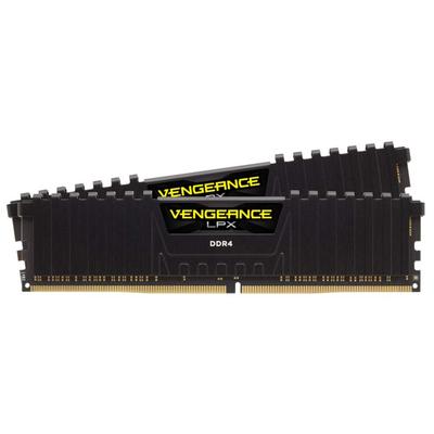 CORSAIR VENGEANCE LPX DDR4 Memory 16GB (8GB X 2) 3600MHz Intel XMP Compatible CL18 Desktop PC Black CMK16GX4M2D3600C18