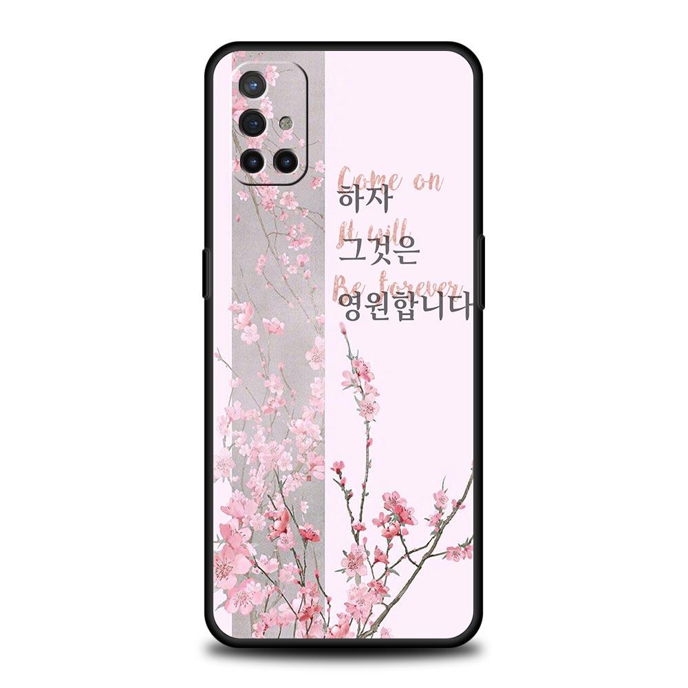 

Корейский чехол для телефона с буквами для OnePlus 15 13 12 11 10 Pro 13T 13R 12R 9 8T 8 7 7T 9R Nord 2T CE 2 3 4 5G Мягкая крышка OnePlus 10 Pro