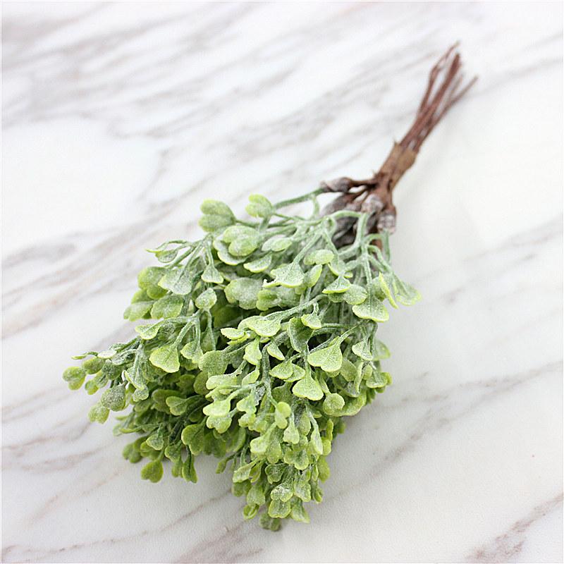 Fake Branches Simulati Leaf Wedding Props Home Artificial Landscaping Pine Needle Berry Hang Frost Flower Tree Branches Leaves