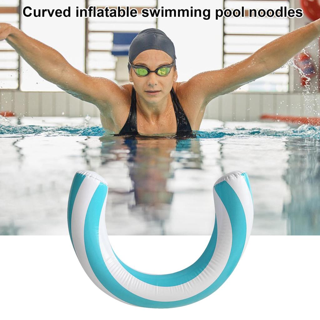 Sommer Pool Schwimmkörper Aufblasbare Schwimmbad Nudeln Intelligentes Gebogenes Design Wasserspaß Spielzeug Für Gartenpools Heimpools Außenpools