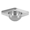 Corner Triangle Basin Sink Brushed Finish Kitchen Bathroom Hand Wash Basin Sink for Boat Caravan RV Camper