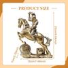 Statua Kawalerii Konnej do Dekoracji Domu Biura Stół