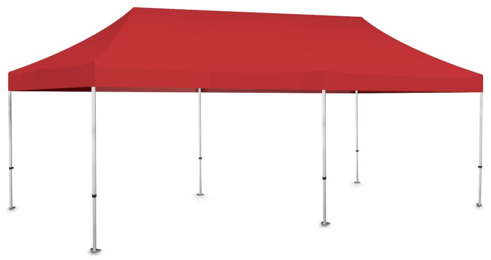 Toile pour structure de tente 3x6 - rouge