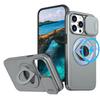Luxury Magnetic Slide Camera Protection Case For iPhone 16 15 14 13 12 11 Pro Max Plus X XS XR 8 7 For Magsafe Ring Stand Cover