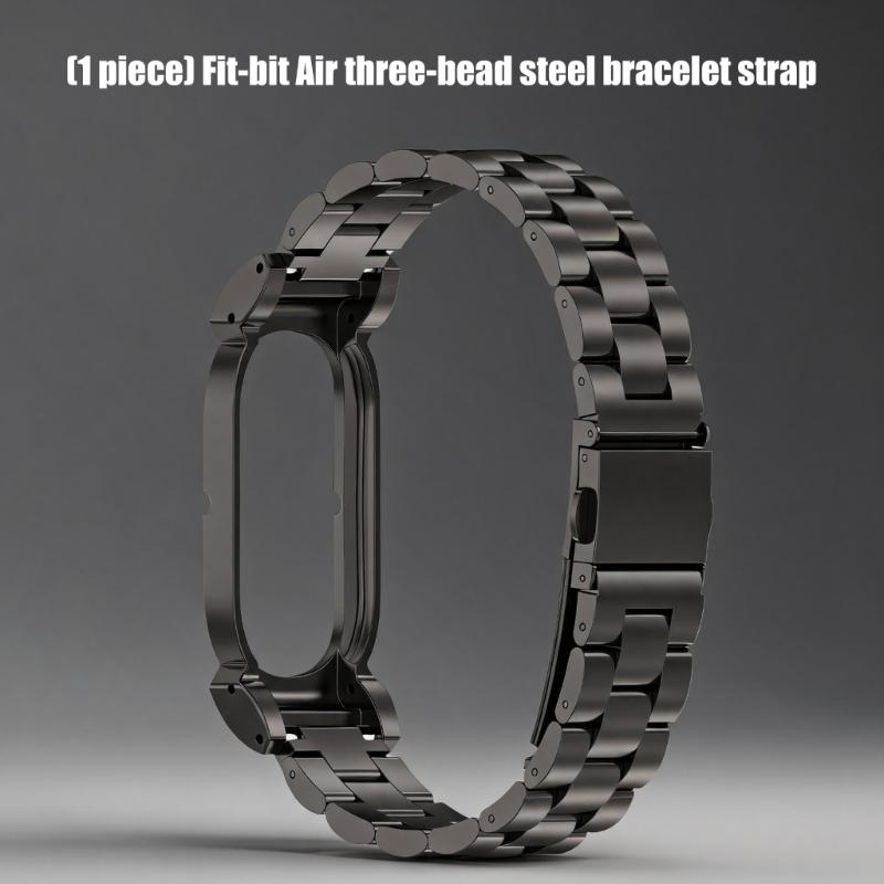 Smartwatch Ersatzarmband, Metallarmband mit Gliederreihen-Design für Pendler, Bürokleidung und den täglichen Gebrauch
